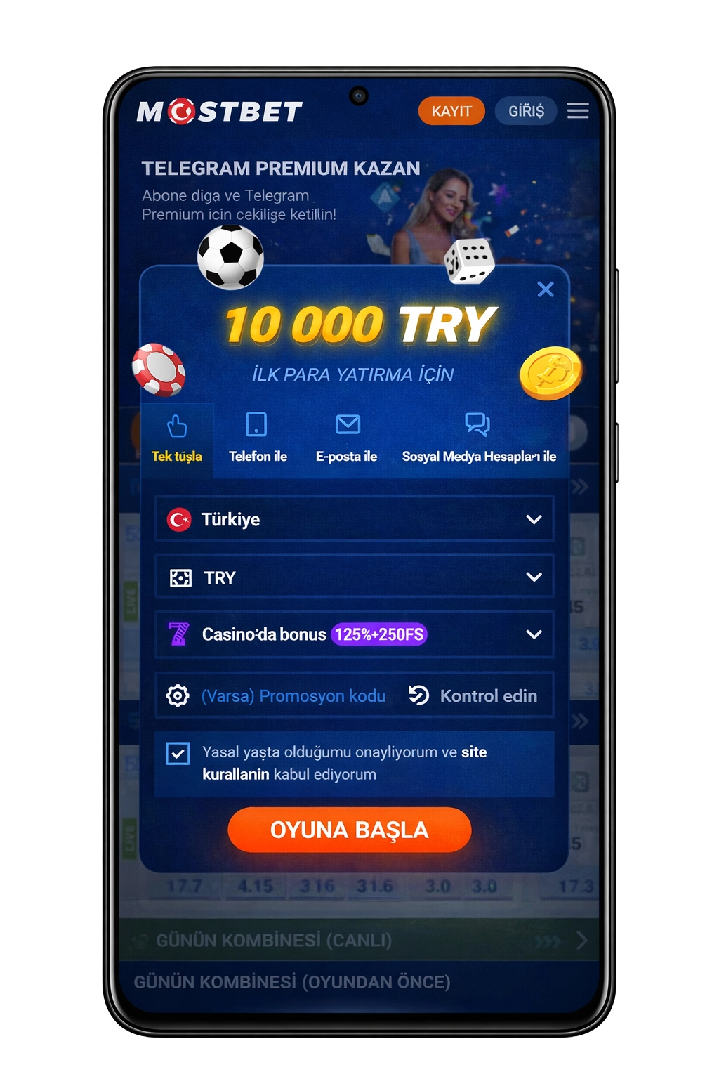 Uygulamanın ekran görüntüsü